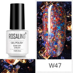 Luxury Womens Pink Shiny Nail Gel Polish Varnish Permanent UV Gel Popular High Quality Colorful Nail Polish Stevvex
