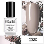 Luxury Womens Pink Shiny Nail Gel Polish Varnish Permanent UV Gel Popular High Quality Colorful Nail Polish Stevvex