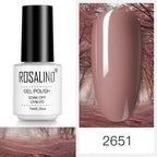 Luxury Womens Pink Shiny Nail Gel Polish Varnish Permanent UV Gel Popular High Quality Colorful Nail Polish Stevvex