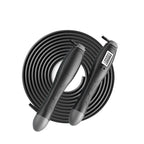 Jump Rope With Counter Adjustable Digital Counting Jumping Rope LCD Digital Counting Skipping Ropes Adjustable Weight Calories Time Setting With Sound Reminder Jump Ropes For Fitness Exercise Workout Gym Stevvex