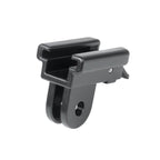 Bicycle Headlight Holder Front LED Lamp Buckle Quick Mount Release Helmet Adaptor Bracket Light Switch 360°Rotation Flashlight Mount Holder Bicycle Cycle Bike Front Torch Mount LED Headlight Holder Clip Clamp Rubber For Diameter Flashlight Stevvex