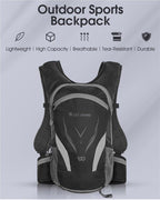 Bike Bags Portable Waterproof Backpack Cycling Water Bag Outdoor Sport Climbing Hiking Pouch Hydration Backpack  Bike Backpack  Mountain Biking Daypack Cycling Hiking Bicycle 10L Stevvex