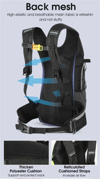 Bike Bags Portable Waterproof Backpack Cycling Water Bag Outdoor Sport Climbing Hiking Pouch Hydration Backpack  Bike Backpack  Mountain Biking Daypack Cycling Hiking Bicycle 10L Stevvex