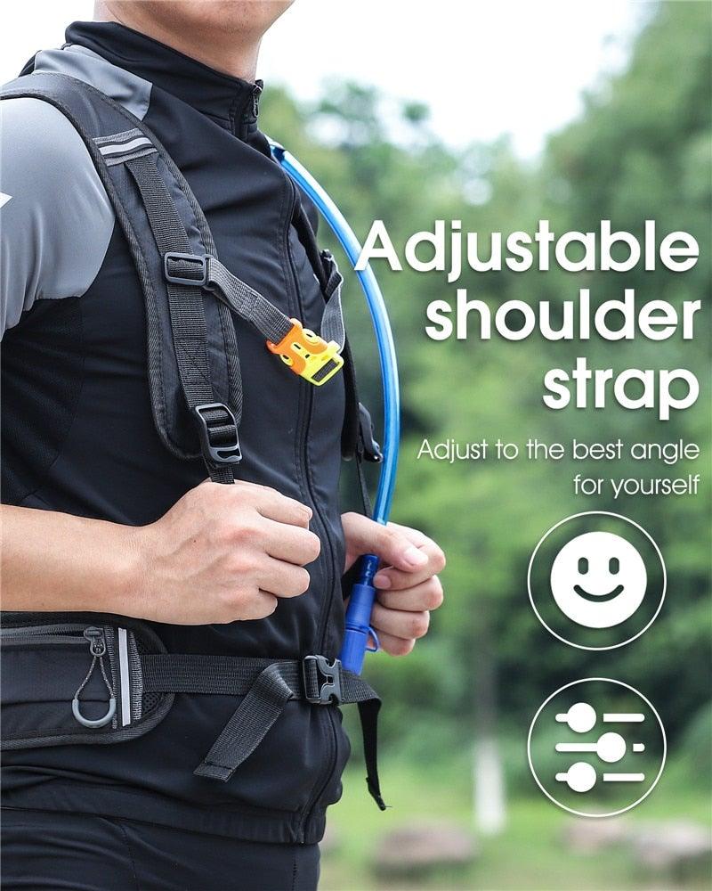 Bike Bags Portable Waterproof Backpack Cycling Water Bag Outdoor Sport Climbing Hiking Pouch Hydration Backpack  Bike Backpack  Mountain Biking Daypack Cycling Hiking Bicycle 10L Stevvex