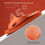 Women Summer Slippers Beach Slide Sandals Flip Flops Non-slip Soft Sole Men Couple Casual Shoes Non-Slip Quick Drying Slipper For Women Men Thick Sole Indoor Home Spa Open Toe Sandals Stevvex