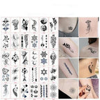 30pcs Temporales Sexy Fake Tattoo For Hands Arm Body Waterproof Luxury Different Small Colorful Stylish Womens Kids Tattoos Stevvex