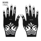 Fashion Women's Tattoo For Arm Temporary Body Paint Sticker Luxury Design For Wedding Party
