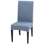 Solid Color Chair Cover Stretch Spandex Seat Cover For Office Wedding Banquet Hotel Home Chair Covers Banquet Chair Seat Protector Slipcover For Home Party Hotel Wedding Ceremony Stevvex