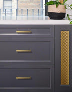 Modern Gold Knob Pure Copper Kitchen Cabinet Handles Cupboard Door Pulls Drawer Knobs Brass Furniture Handle Hardware Drawer Pulls Cupboard Knob For Kitchen Furniture Hardware Stevvex
