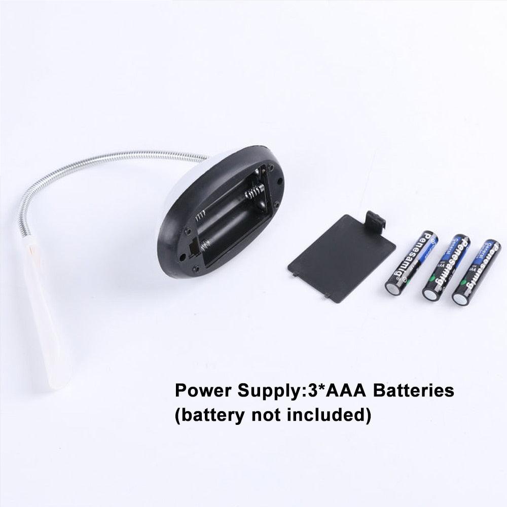 LED Desk Light Table Lamp Reading Book Light 3xAAA Battery Desk Lamp Mini Eye Protection Office Bedroom Bedside LED Study Table Decorative Table Lamp Cute Study Lamps for Bedroom Décor Stevvex