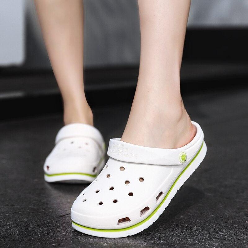 Luxury Womens Sandals Lightweight Unisex Colorful Shoes Garden Classic Clogs Design Slippers Sandals Slip-on Summer Beach Sandals For Womens Fashion Comfortable Slip On Slides Shoes Stevvex