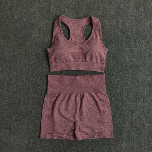 FlexFit Seamless Women’s Yoga Set: Comfort & Style - SJB-DIAMOND ELITES