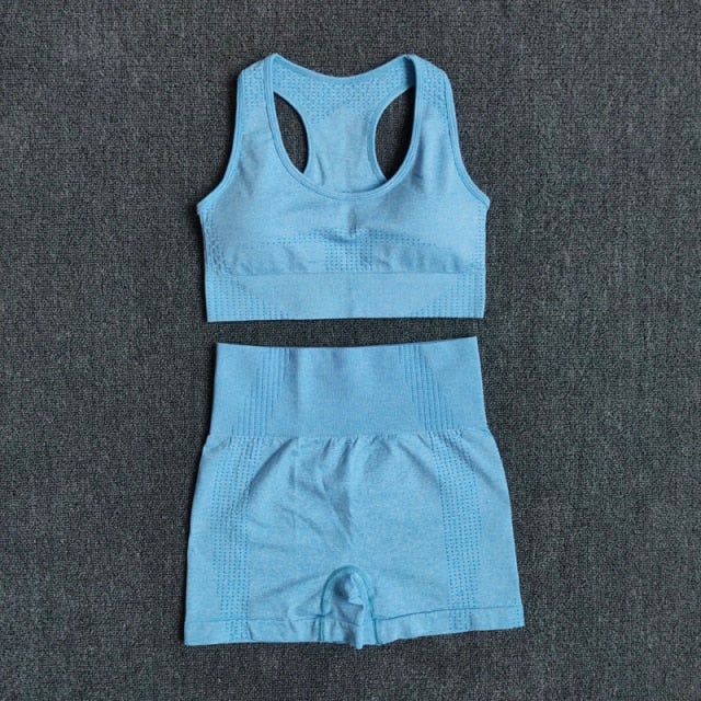 FlexFit Seamless Women’s Yoga Set: Comfort & Style - SJB-DIAMOND ELITES