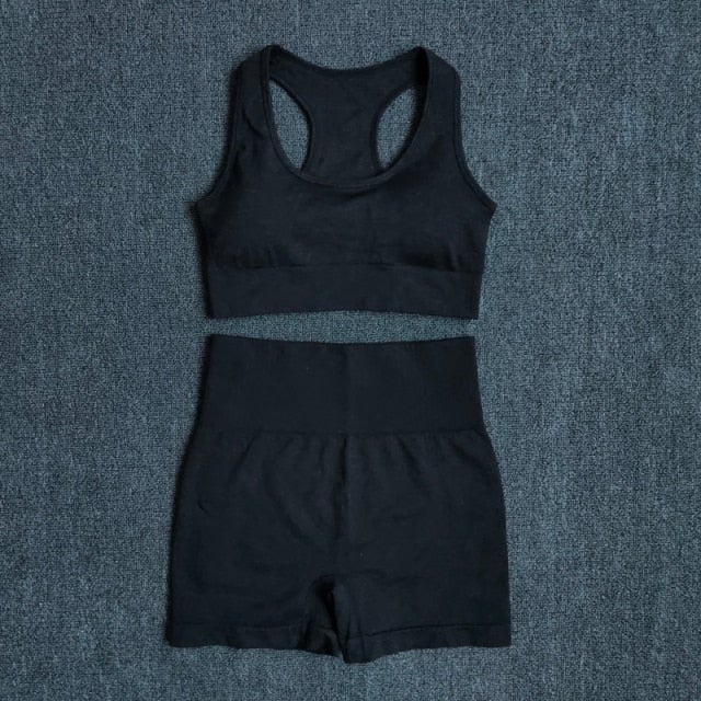 FlexFit Seamless Women’s Yoga Set: Comfort & Style - SJB-DIAMOND ELITES