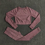FlexFit Seamless Women’s Yoga Set: Comfort & Style - SJB-DIAMOND ELITES