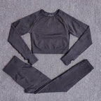 FlexFit Seamless Women’s Yoga Set: Comfort & Style - SJB-DIAMOND ELITES