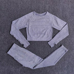 FlexFit Seamless Women’s Yoga Set: Comfort & Style - SJB-DIAMOND ELITES