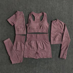 FlexFit Seamless Women’s Yoga Set: Comfort & Style - SJB-DIAMOND ELITES