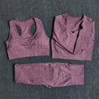FlexFit Seamless Women’s Yoga Set: Comfort & Style - SJB-DIAMOND ELITES