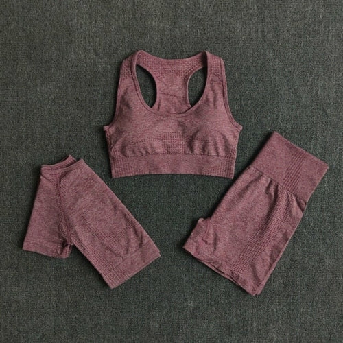 FlexFit Seamless Women’s Yoga Set: Comfort & Style - SJB-DIAMOND ELITES