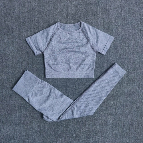FlexFit Seamless Women’s Yoga Set: Comfort & Style - SJB-DIAMOND ELITES