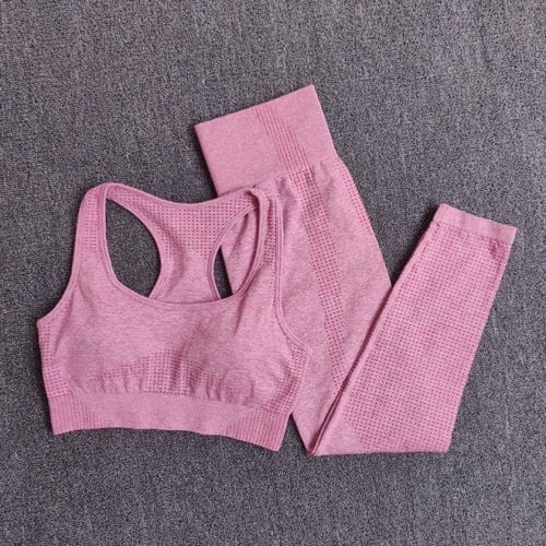 FlexFit Seamless Women’s Yoga Set: Comfort & Style - SJB-DIAMOND ELITES