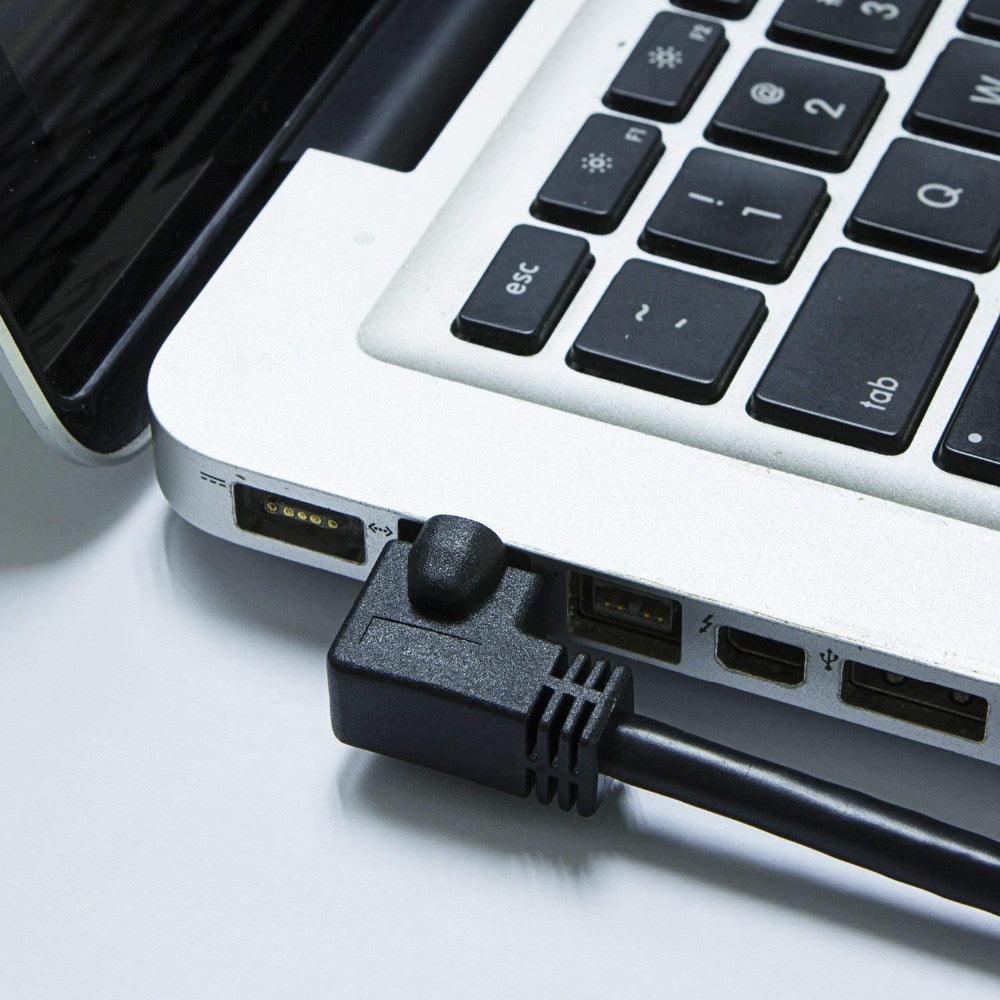 CAT6 Ethernet Cable LAN Cable Network Cable Gold Plated Laptop Router Cat6 Right Angle Ethernet Cable RJ45 Network Patch Cord Cable For Laptop Game Console Stevvex