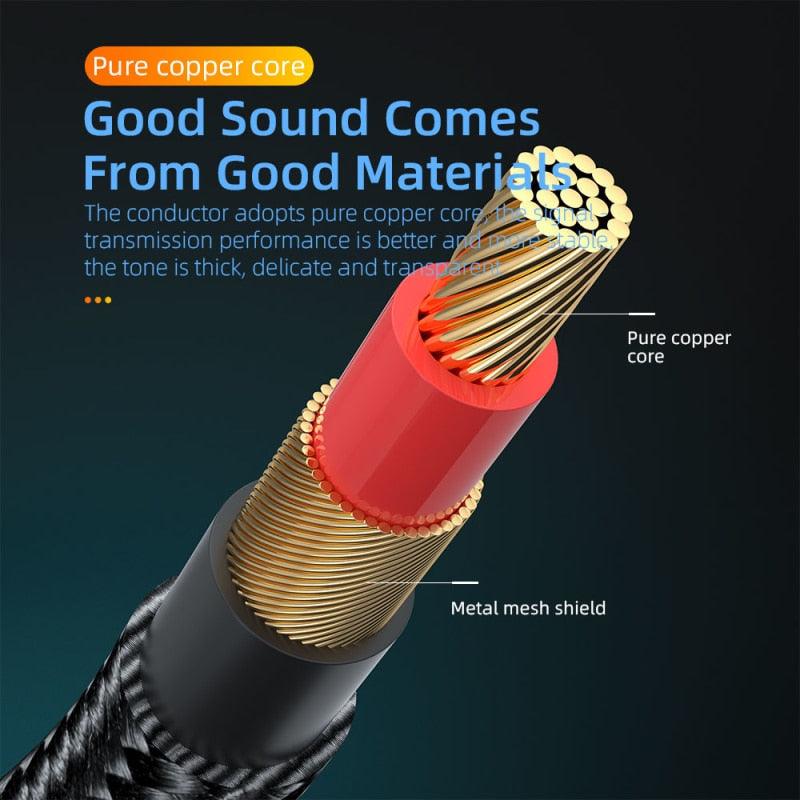 90Degree 3.5mm Right Angle AUX Audio Cable Jack For Headphone Extension Wire Stevvex