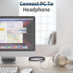 Audio Extension 3.5 mm Aux Cable Jack For Headphone Extender Cord