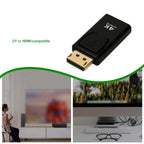 4K DP To HDMI-compatible 1080P Adapter And DP To HDMI-compatible DP Video Audio Connector For PC Laptop Monitor Projector