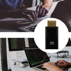 4K DP To HDMI-compatible 1080P Adapter And DP To HDMI-compatible DP Video Audio Connector For PC Laptop Monitor Projector