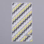 French Rose Gold Striping Tape Nail Design Stripe Lines Geometry 3D Sticker for Nails Gel Polish Sticker Decals for Manicuring Decorations Manicure Stickers Decals Silver Strip Line Nail Decal Self-Adhesive 3D Wave Decal Decoration Metallic Curve Design