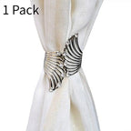 Angel's Wing Curtain Strap Modern Simple Curtain Clip Without Punching And Installation Of Metal Decorative Curtain Buckle Curtain Tiebacks Clips For Window Drapes Holdbacks Decorative Sheer Curtain Tiebacks For Girl' Room Stevvex