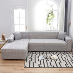 Elastic Sofa Covers for Living Room Stretch Slipcovers Sectional Couch Cover L Shape Corner Armchair Cover 1/2/3/4 Seater Slipcovers Elastic Stylish Printed Sectional Sofa Furniture Protector For Living Room Stevvex