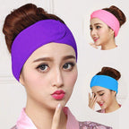 Soft Toweling Hair Accessories Girls Headbands for Face Washing Bath Makeup Hair Band Women Adjustable SPA Facial Headband Gorgeous Hair Accessories For Women Stevvex