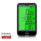 Wireless Bike Computer Wired Cycling Bike Speedometer Odometer Stopwatch Waterproof Bicycle Waterproof Speedometer With Digital LCD Display For Outdoor Cycling And Fitness Multi-Function Gifts For Bikers Stevvex