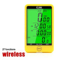 Wireless Bike Computer Wired Cycling Bike Speedometer Odometer Stopwatch Waterproof Bicycle Waterproof Speedometer With Digital LCD Display For Outdoor Cycling And Fitness Multi-Function Gifts For Bikers Stevvex