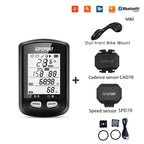 Bike Wireless Stopwatch GPS Bicycle Computer IPX6 Waterproof Cycling Speedometer With ANT+ Bluetooth Bike Speedometer and Odometer Rechargeable Cycling Computer MTB Tracker With LCD Automatic Backlight Display Stevvex