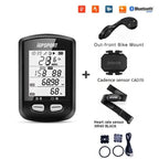 Bike Wireless Stopwatch GPS Bicycle Computer IPX6 Waterproof Cycling Speedometer With ANT+ Bluetooth Bike Speedometer and Odometer Rechargeable Cycling Computer MTB Tracker With LCD Automatic Backlight Display Stevvex