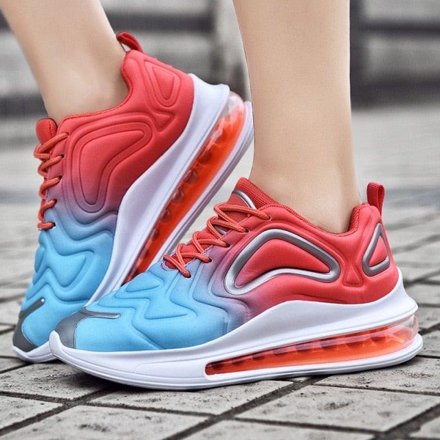High Quality Fashion Men's Sneakers Air Mesh Casual Sneakers Comfortable Mixed Colors Sneakers Luxury Non Slip Tennis Sport Athletic Walking Fashion Sneakers Stevvex