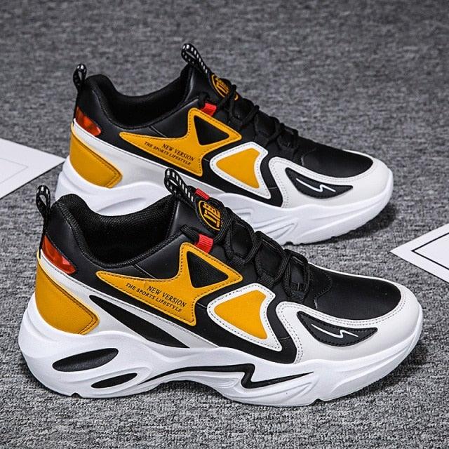 High Quality Fashion Men's Sneakers Air Mesh Casual Sneakers Comfortable Mixed Colors Sneakers Luxury Non Slip Tennis Sport Athletic Walking Fashion Sneakers Stevvex