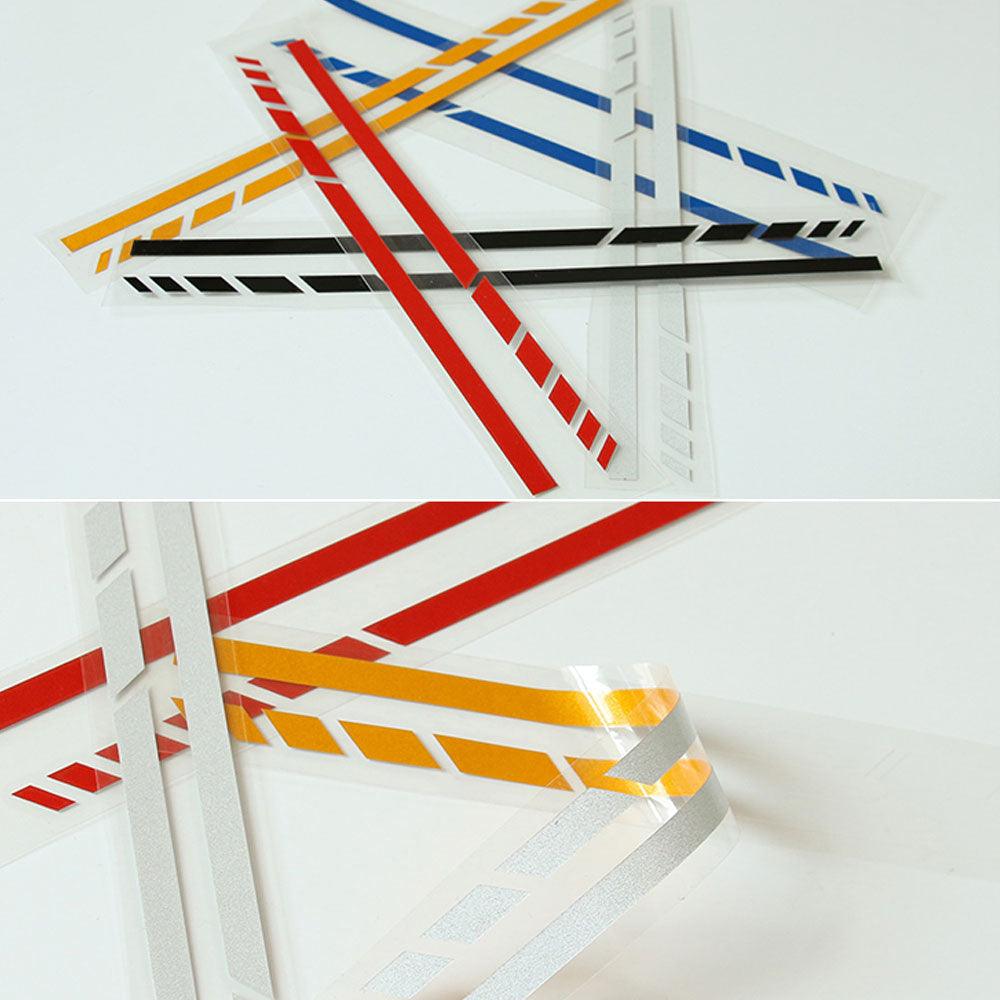 1Pair Car Rear View Mirror Sticker Reflective Decal Vinyl Sticker Decal Stripe Sticker  Car Rear View Mirror Stickers Car Body Stickers Waterproof Reflective Car Side Stickers Auto Side Stripe Decals  Side Mirror Reflective Decals Auto Rearview Stickers Stevvex
