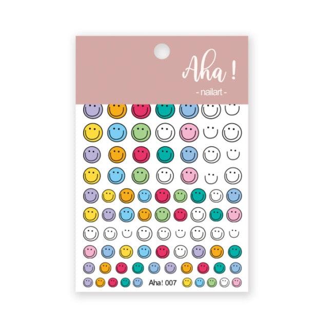 Nail Glue Stickers Stars Moon Cartoon Rabbit Panda Flower Nail Decoration Decals Nail Sticker Nail Art Decorations Design Decoration Acrylic Nail Supplies Designer Nail Decorations for Women Girls Kids 3D Nail Art Stickers Decals Stevvex