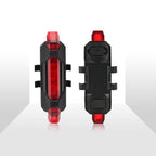 Waterproof USB LED Rechargeable Set Bicycle Lamp Mountain Cycle Front Back Headlight Lamp Flashlight Bike Powerful Bicycle Front Headlight And Back Taillight Fast Disassembly Bicycle LED Light For Road Mountain Cycling Stevvex