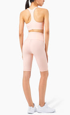 Second Skin Feel Workout Fitness Gym Biker Shorts Women High Waist - SJB-DIAMOND ELITES
