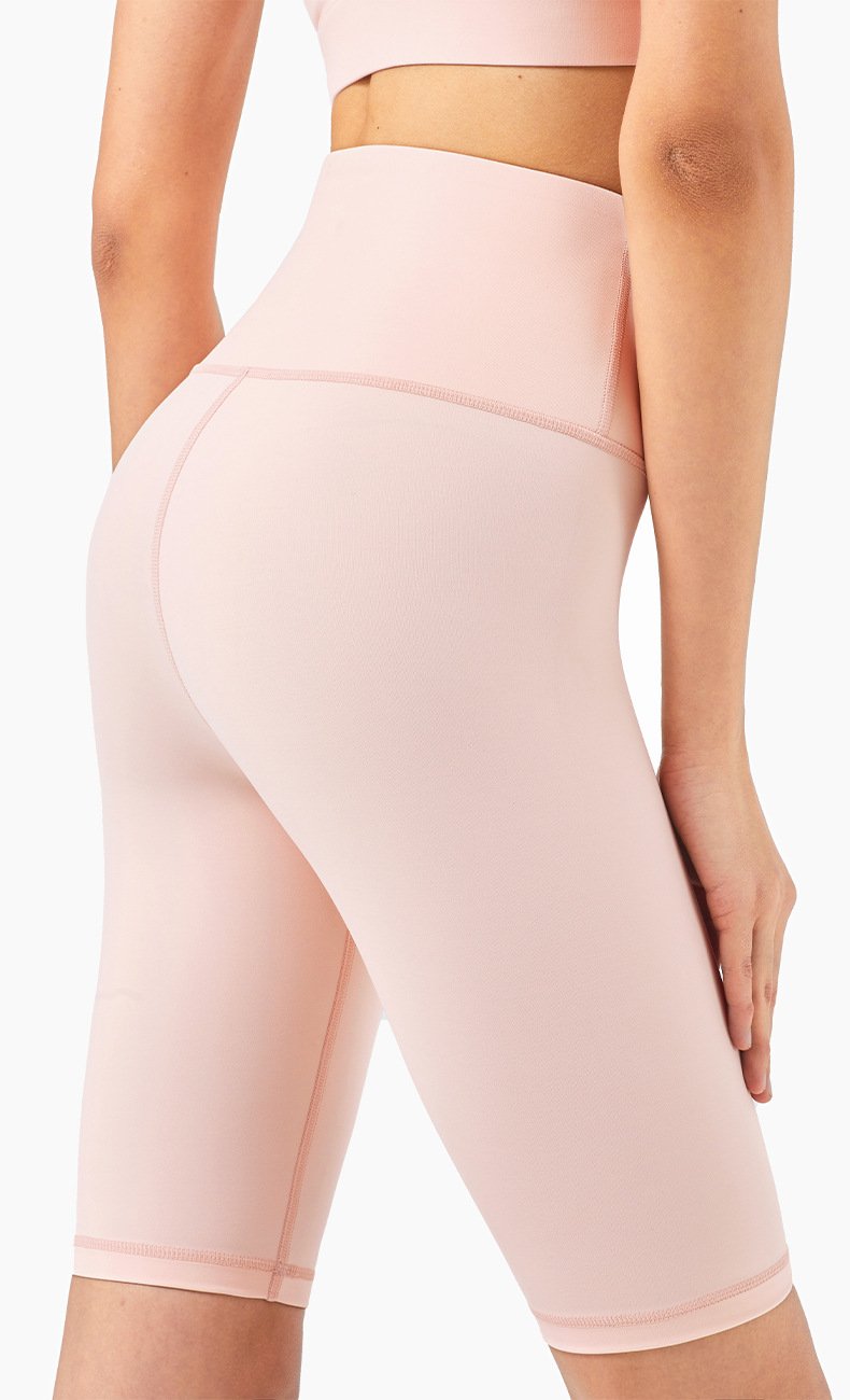 Second Skin Feel Workout Fitness Gym Biker Shorts Women High Waist - SJB-DIAMOND ELITES