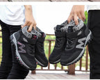 Winter Outdoor Casual Shoes Non-slip Warm Soft Cotton Shoes Mens Comfortable Snow Shoes Lightweight Low-Top Sneakers Non-Slip Wear-Resistant For Outdoor Walking Camping