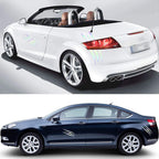 1Pair Car Rear View Mirror Sticker Reflective Decal Vinyl Sticker Decal Stripe Sticker  Car Rear View Mirror Stickers Car Body Stickers Waterproof Reflective Car Side Stickers Auto Side Stripe Decals  Side Mirror Reflective Decals Auto Rearview Stickers Stevvex