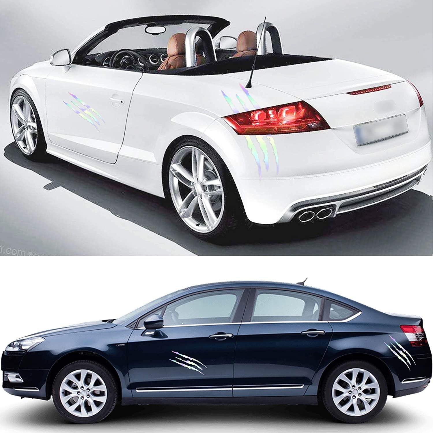 1Pair Car Rear View Mirror Sticker Reflective Decal Vinyl Sticker Decal Stripe Sticker  Car Rear View Mirror Stickers Car Body Stickers Waterproof Reflective Car Side Stickers Auto Side Stripe Decals  Side Mirror Reflective Decals Auto Rearview Stickers Stevvex