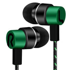Sports Headphones Wired Gaming In Ear Earbuds Monitor Earphones With Mic Stereo Sound Volume Control  3.5mm Wired Headphones With Bass Earbuds Stereo Earphone Music Sport Gaming Headset With Mic Simple Earphones Stevvex